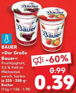 Kaufland BAUER Der Große Bauer Angebot