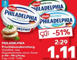 Kaufland PHILADELPHIA Frischkäsezubereitung Angebot