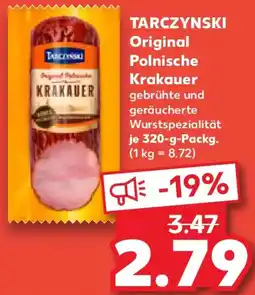 Kaufland TARCZYNSKI Original Polnische Krakauer Angebot