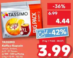 Kaufland TASSIMO Kaffee-Kapseln Angebot