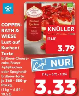 Kaufland COPPENRATH & WIESE Lust auf Kuchen/ Torte Angebot