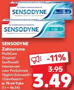 Kaufland SENSODYNE Zahncreme Angebot