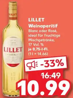 Kaufland LILLET Weinaperitif Angebot