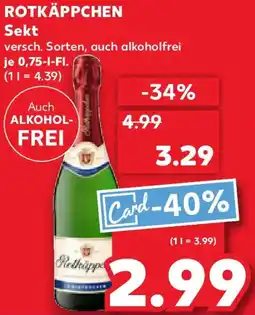 Kaufland ROTKÄPPCHEN Sekt Angebot