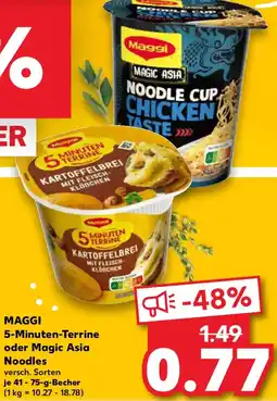 Kaufland MAGGI 5-Minuten-Terrine oder Magic Asia Noodles Angebot