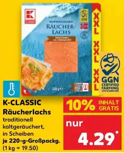 Kaufland K-CLASSIC Räucherlachs Angebot