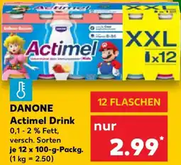 Kaufland DANONE Actimel Drink Angebot