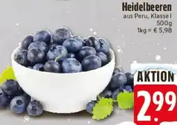 E-Center Heidelbeeren Angebot