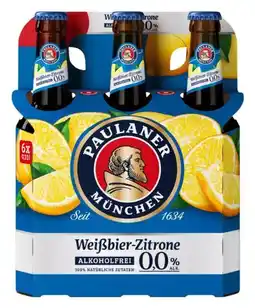 Kaufland Paulaner Weißbier-Zitrone Alkoholfrei Angebot