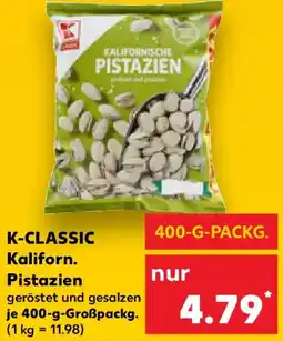 Kaufland K-CLASSIC Kaliforn. Pistazien Angebot
