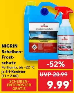 Kaufland NIGRIN Scheiben Frostschutz Angebot
