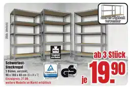 B1 Discount Baumarkt Schwerlast- Steckregal Angebot
