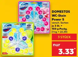 Kaufland DOMESTOS WC-Stein Power 5 Angebot