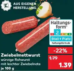 Kaufland Zwiebelmettwurst Angebot