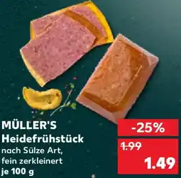 Kaufland MÜLLER'S Heidefrühstück Angebot