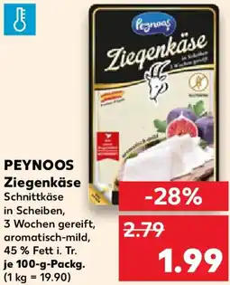 Kaufland PEYNOOS Ziegenkäse Angebot