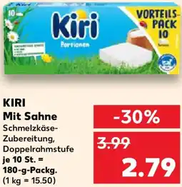 Kaufland KIRI Mit Sahne Angebot