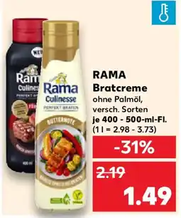 Kaufland RAMA Bratcreme Angebot