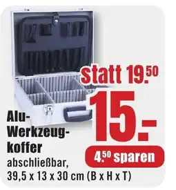 B1 Discount Baumarkt Alu- Werkzeugkoffer Angebot