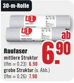 B1 Discount Baumarkt b1 Raufaser Angebot
