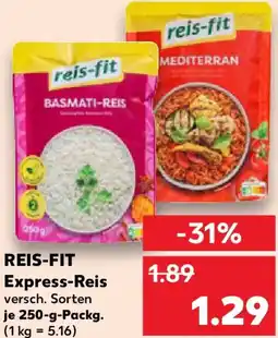 Kaufland REIS-FIT Express-Reis Angebot