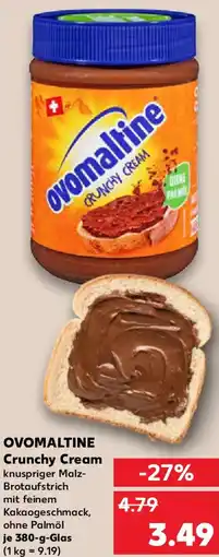 Kaufland OVOMALTINE Crunchy Cream Angebot