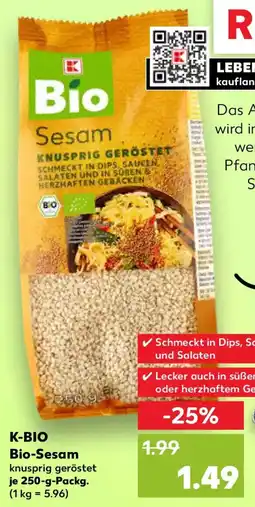 Kaufland K-BIO Bio-Sesam Angebot