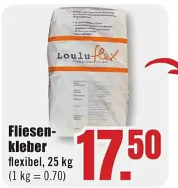 B1 Discount Baumarkt Loulu-flex Fliesen- kleber Angebot