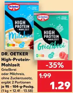 Kaufland DR. OETKER High-Protein Mahlzeit Angebot