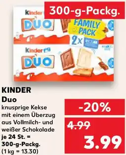 Kaufland KINDER Duo Angebot