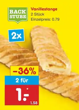 Netto Marken-Discount Backstube vanillestange Angebot