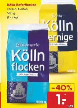 Netto Marken-Discount Kölln haferflocken Angebot