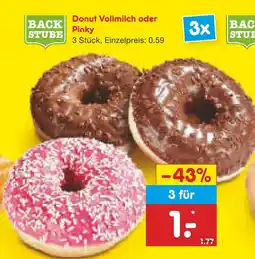 Netto Marken-Discount Backstube donut vollmilch Angebot