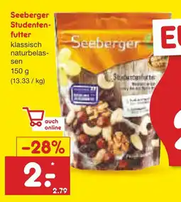 Netto Marken-Discount Seeberger studentenfutter Angebot