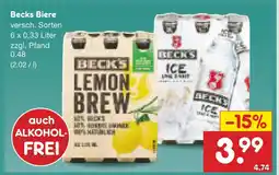 Netto Marken-Discount Beck's lemon brew Angebot