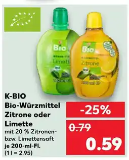 Kaufland K-bio bio-würzmittel zitrone Angebot