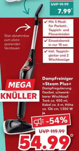 Kaufland Steam plus Angebot