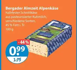 V Markt Bergader almzeit alpenkäse Angebot
