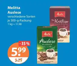 V Markt Melitta auslese klassisch Angebot