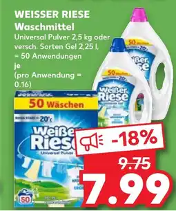 Kaufland Weisser riese universal pulver Angebot