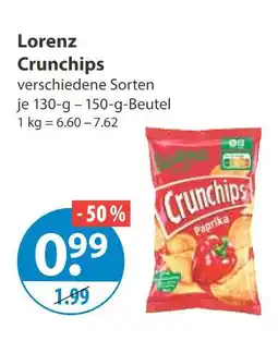 V Markt Lorenz crunchips Angebot