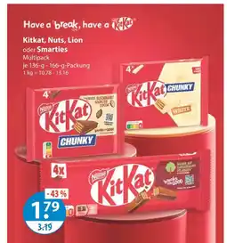 V Markt Nestlé kitkat multipack Angebot