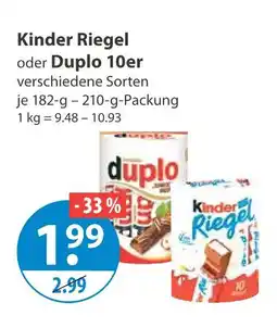 V Markt Kinder riegel Angebot