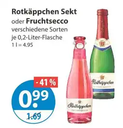 V Markt Rotkäppchen sekt Angebot