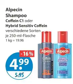 V Markt Alpecin coffein c1 Angebot