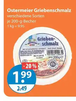 V Markt Ostermeier griebenschmalz Angebot
