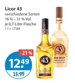 V Markt Licor 43 Angebot
