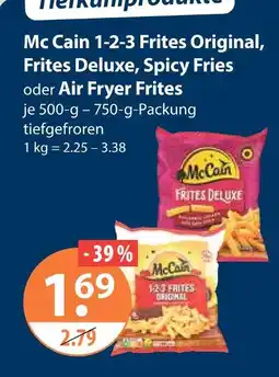 V Markt Mccain 1-2-3 frites original Angebot