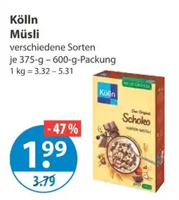 V Markt Kölln müsli Angebot