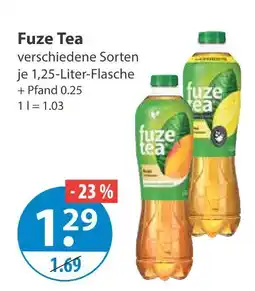 V Markt Fuze tea Angebot